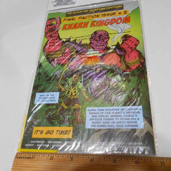 NEW Sealed Final Faction Comic Book 1st Edition great π - Picture 4 of 8